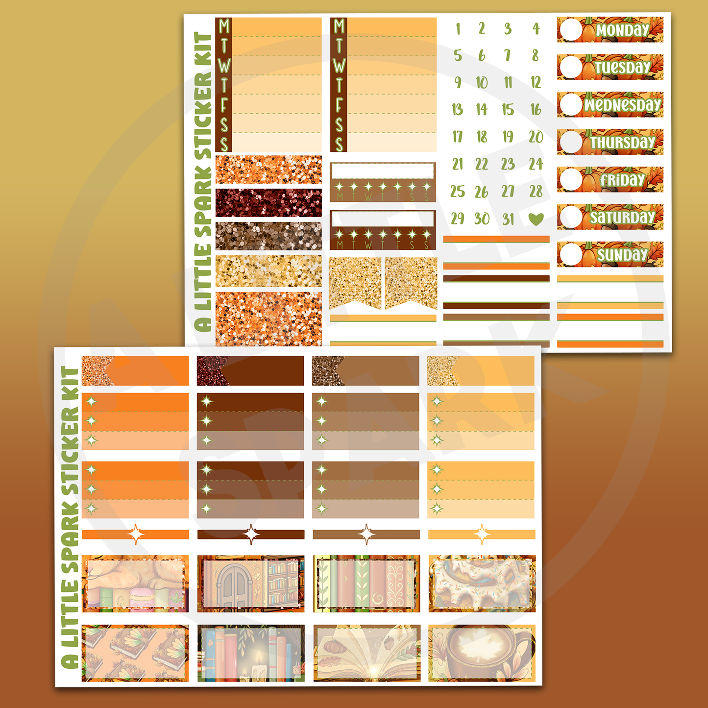 Vertical PRINTABLE Kit: Autumn Tales