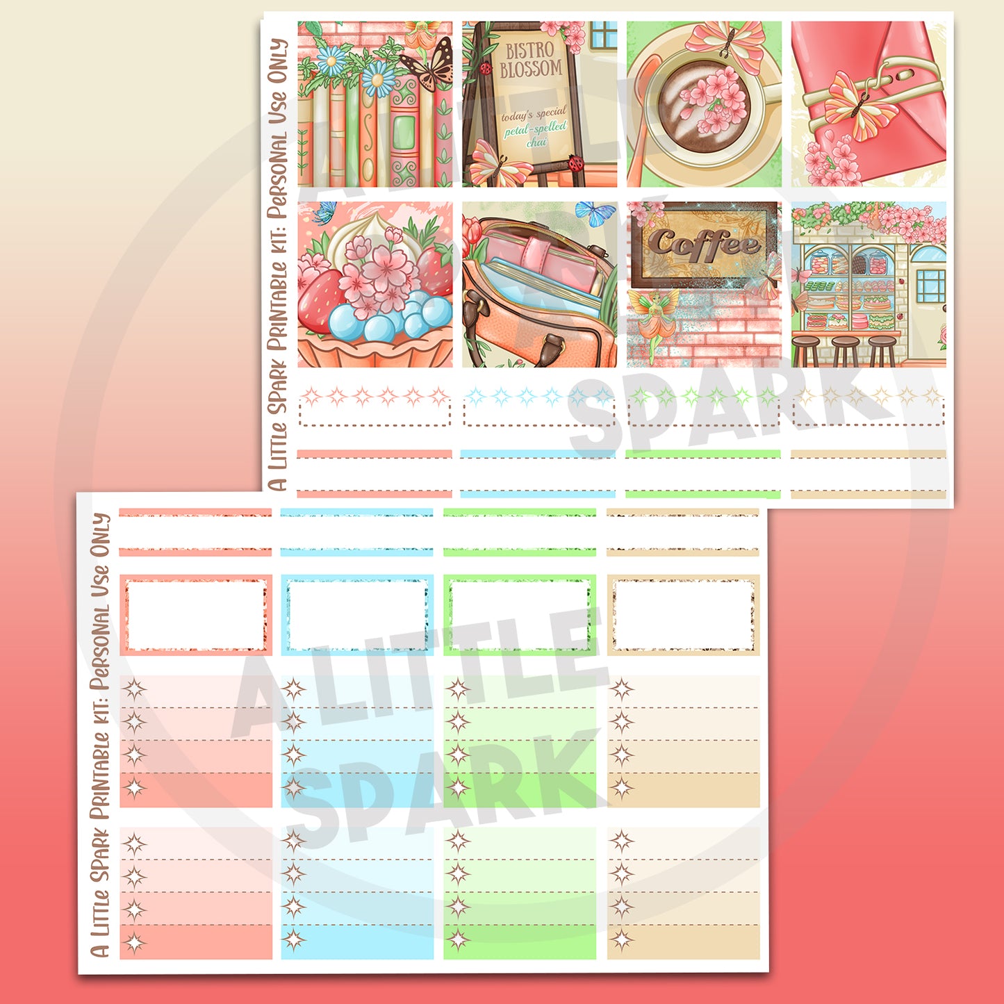 Digi Spark: Blossom Bistro ONE TIME PURCHASE