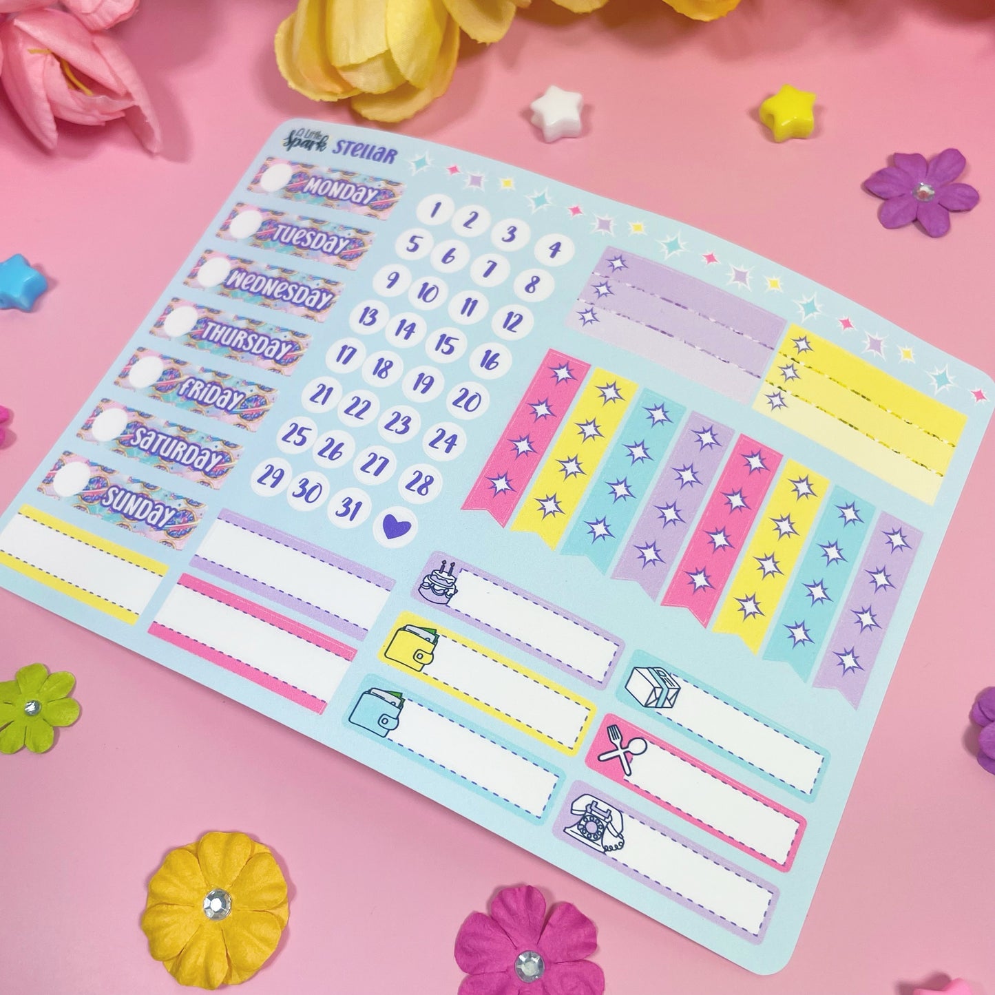 Stellar Weekly Sticker Kit