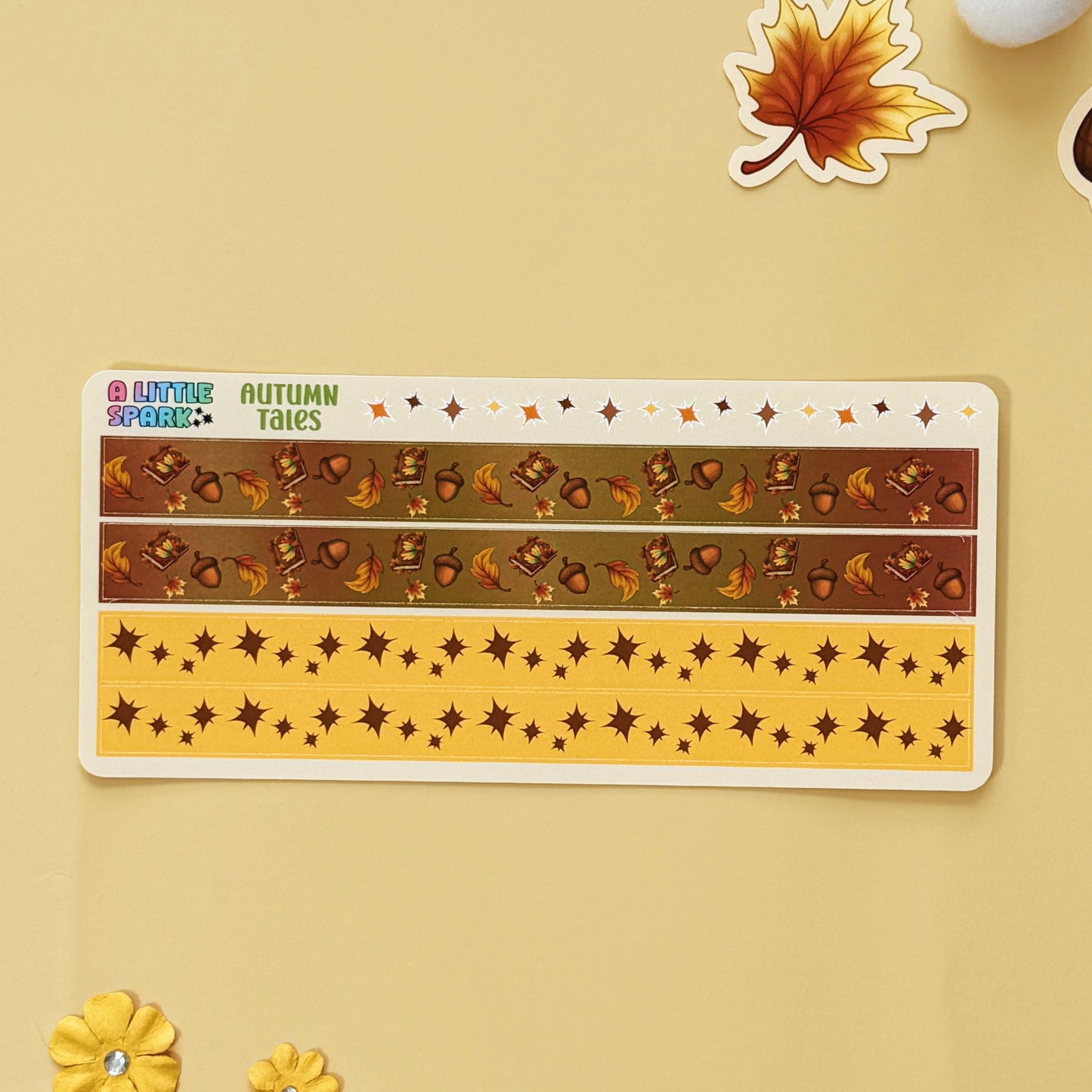 Autumn Tales: sticker strips