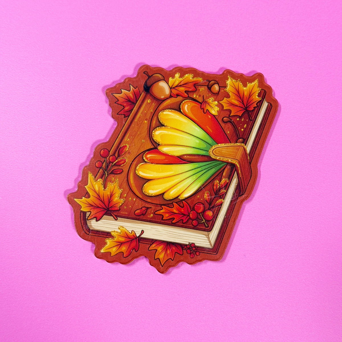 Autumn Tales Magnet: Bookish