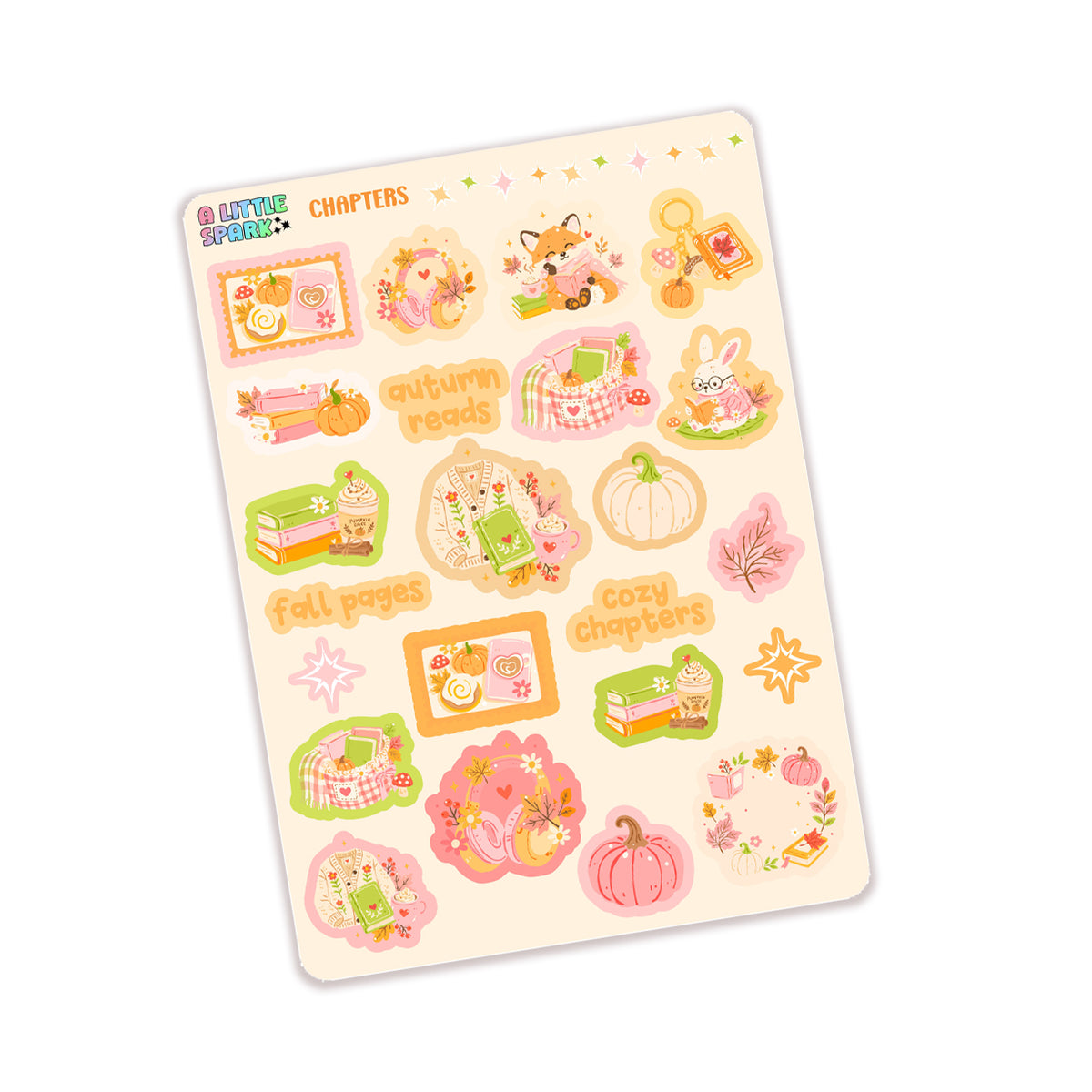Chapters Deco Sticker Sheet