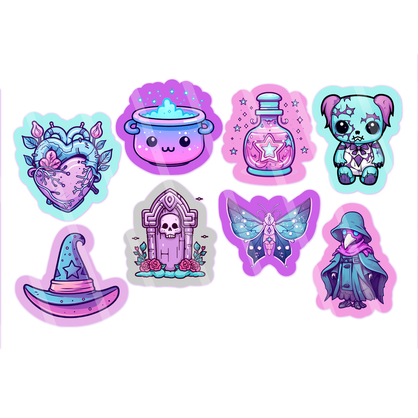Spooks: Die Cut Sticker Pack