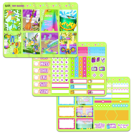 Tidy Bloom Sticker Kit