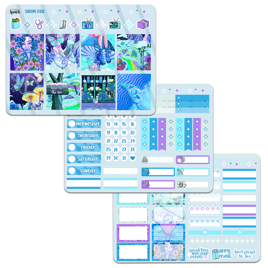 Snow Fall Sticker Kit