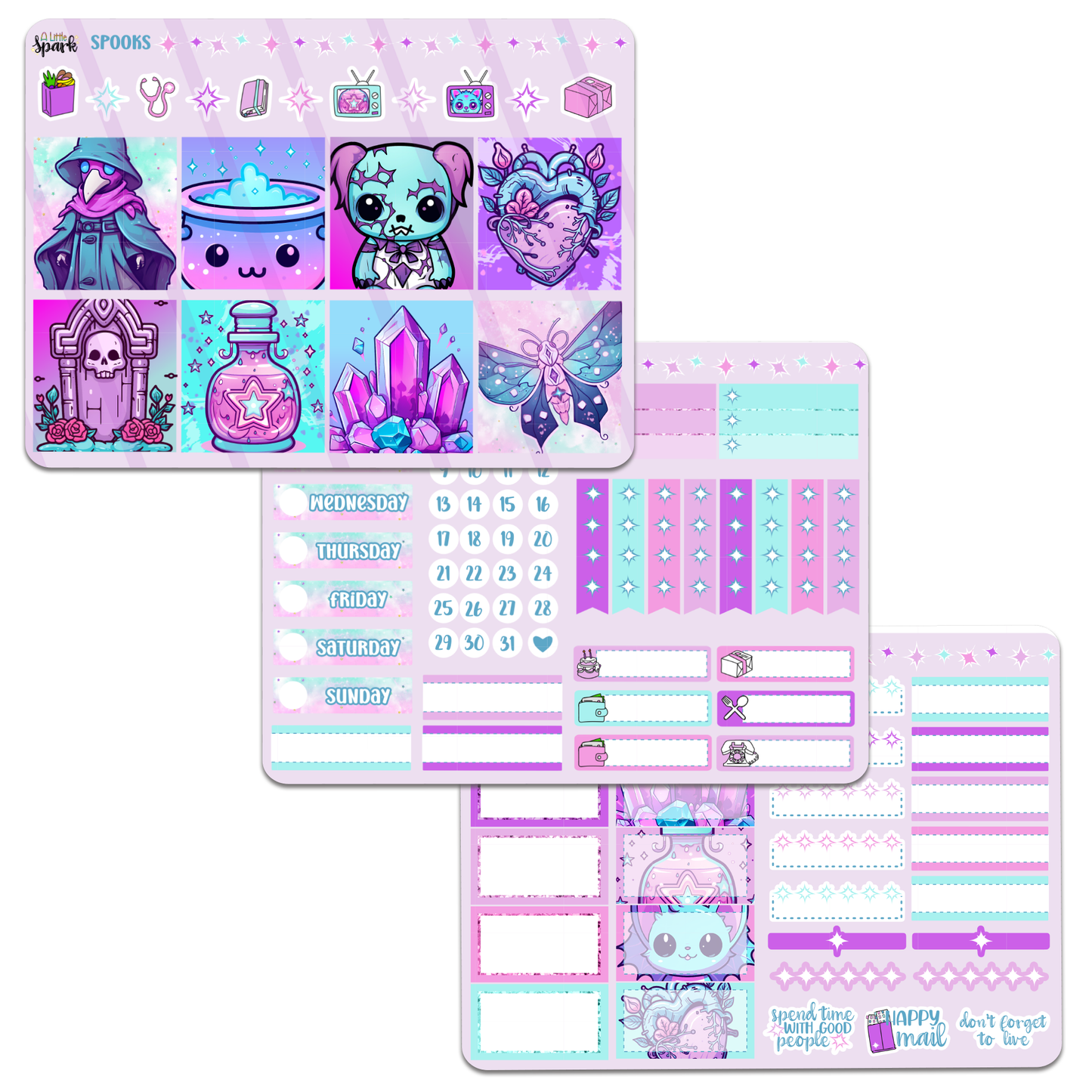 Spooks Sticker Kit