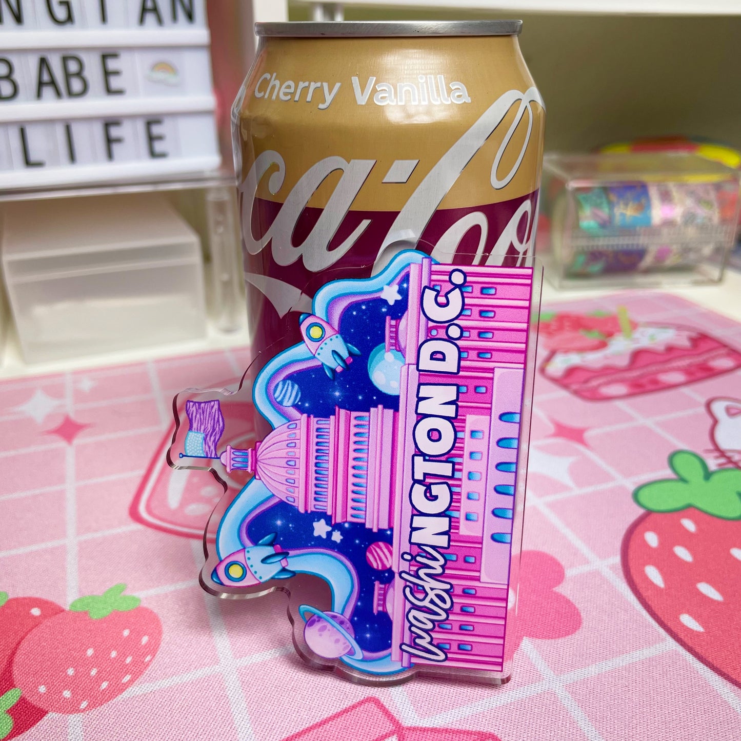HUGE Acrylic Pin: Wild Stars // Capitol