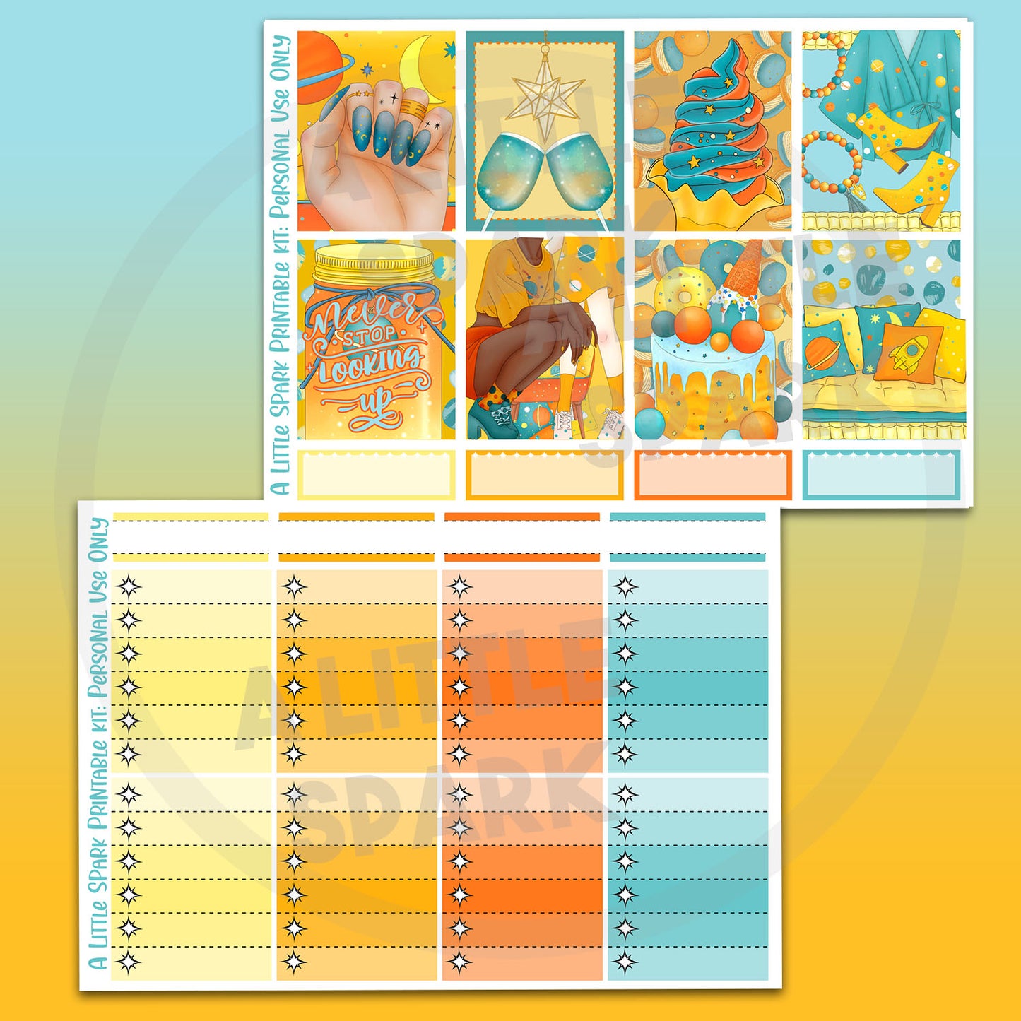 Vertical PRINTABLE Kit Meeko