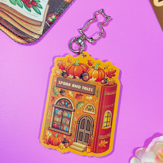 Bookstore Keychain | Autumn Tales