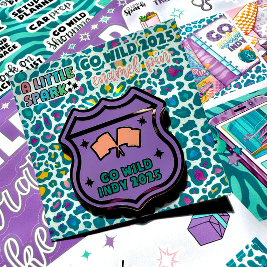 Enamel Pin || Wild Tracks