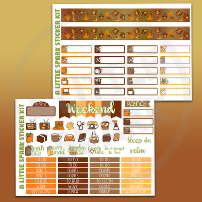 Vertical PRINTABLE Kit: Autumn Tales