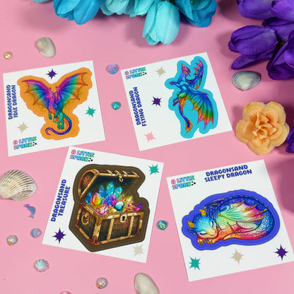 Dragonsand: Matte Sticker Bundle