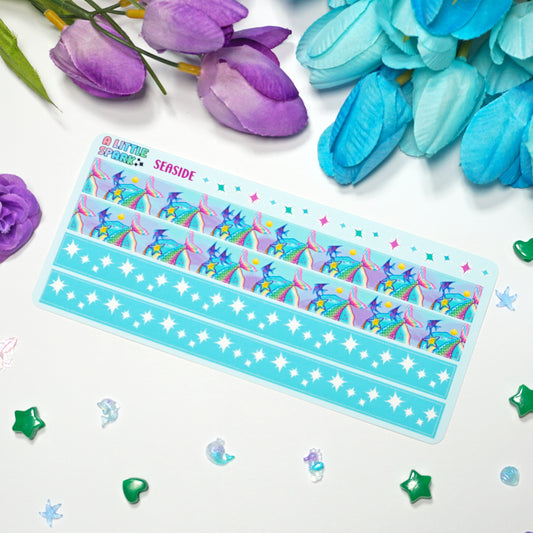 Seaside: sticker strips