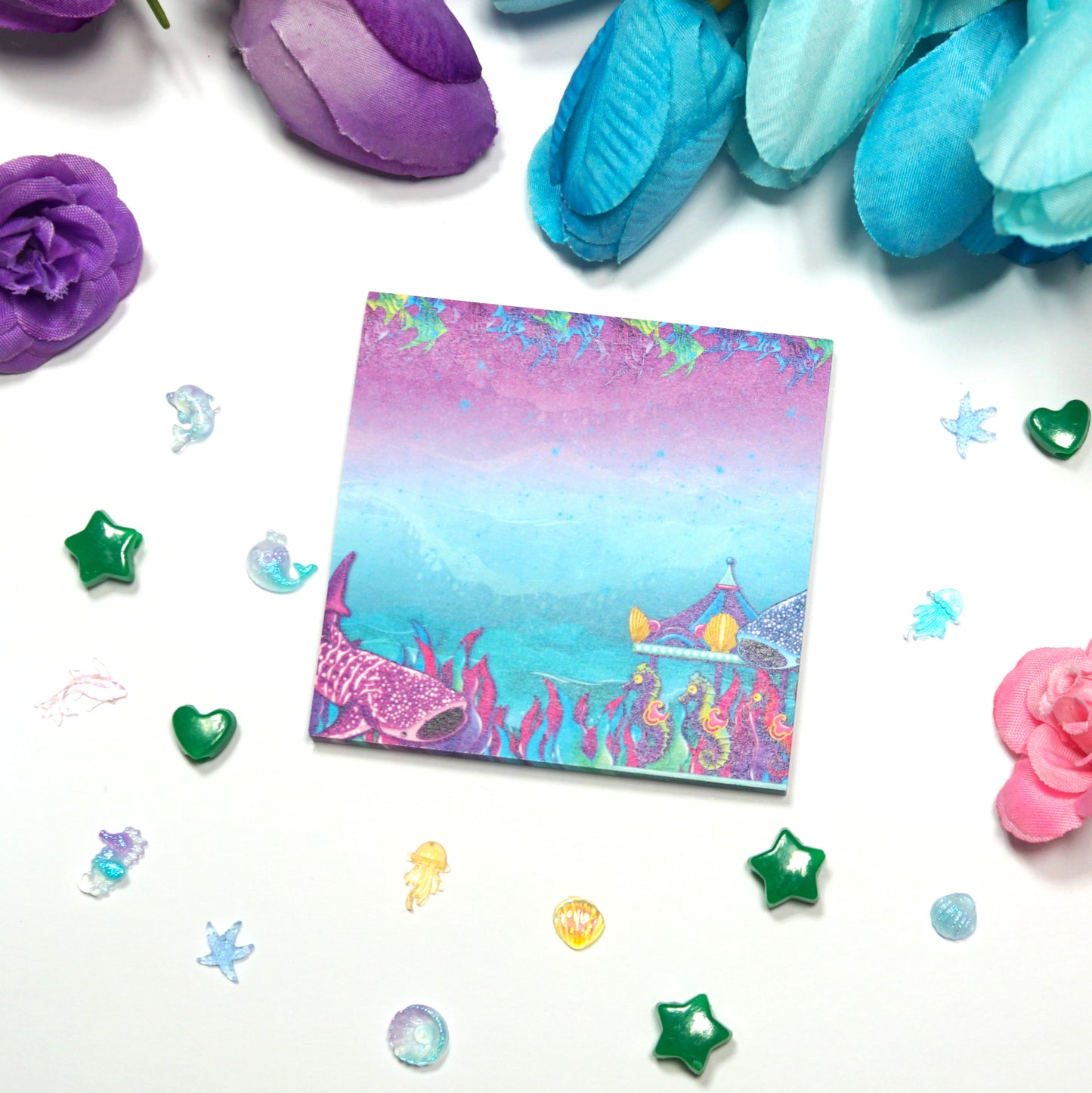 Seaside Sticky Notes