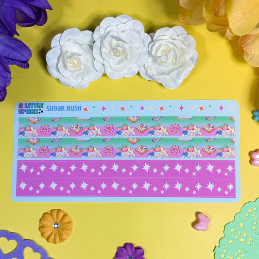 Sugar Rush: sticker strips