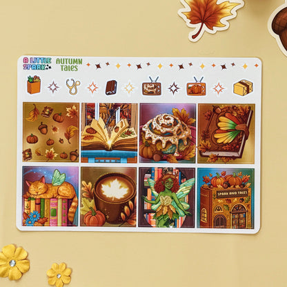 Autumn Tales Weekly Sticker Kit