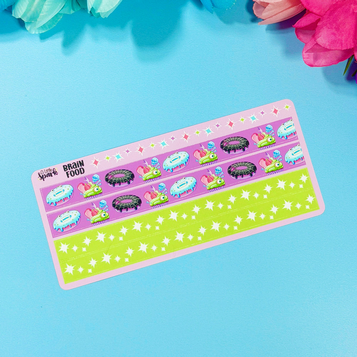 Brain Food: sticker strips