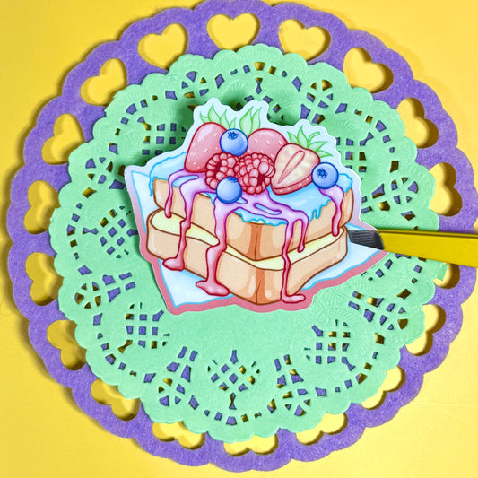Sugar Toast Vinyl Sticker: Sugar Rush