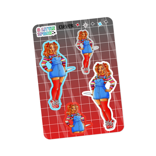 Clever Killer Doll Deco