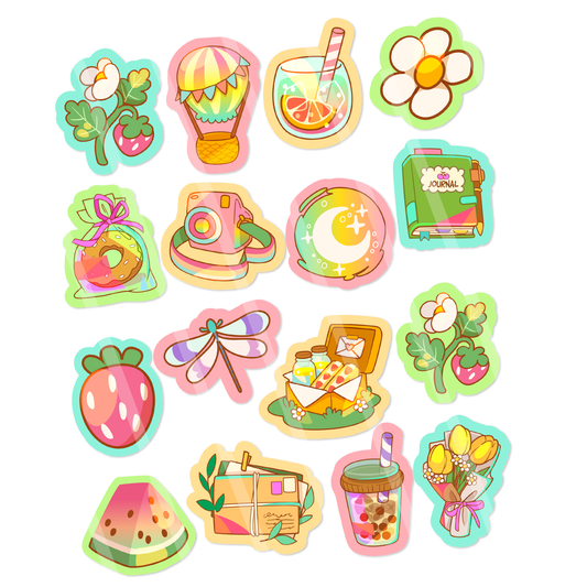 Summer Bliss: Sticker Pack