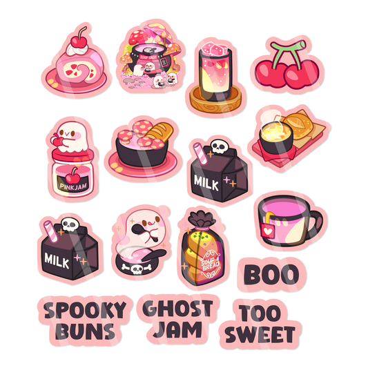 Ghost Jam: Sticker Pack