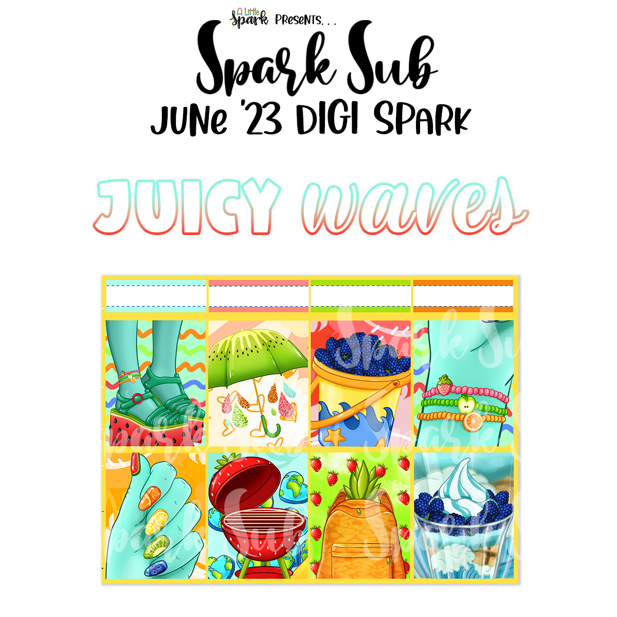 Digi Spark: Juicy Waves ONE TIME PURCHASE