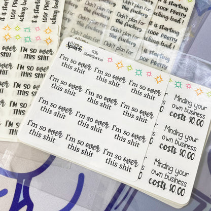 Snarky/Swear GRAB BAGS