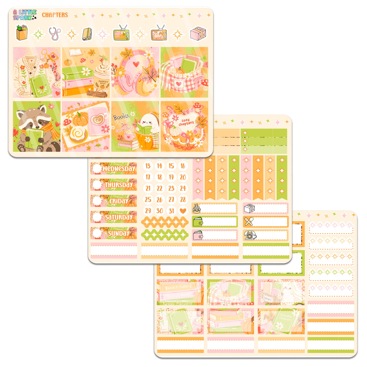 Chapters Sticker Kit