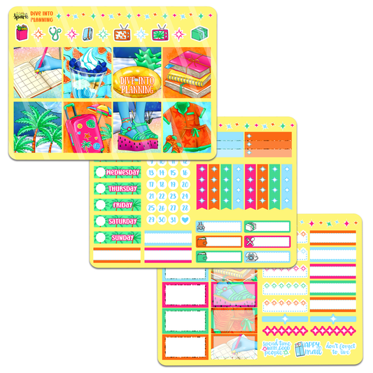Dive into Planning Sticker Kit