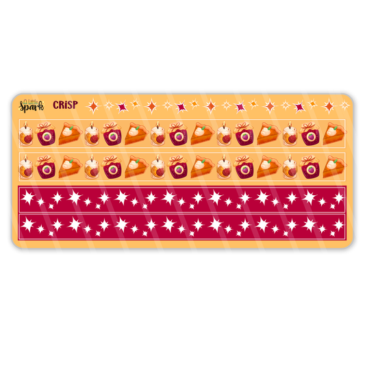 Crisp: sticker strips