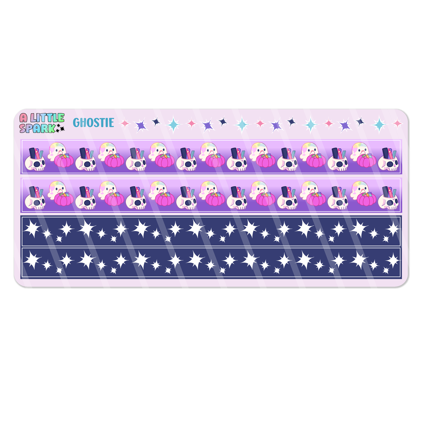 Ghostie: sticker strips