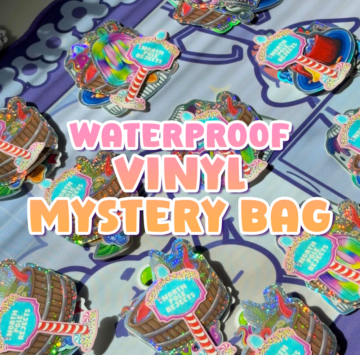 Waterproof Vinyl Mystery Bag