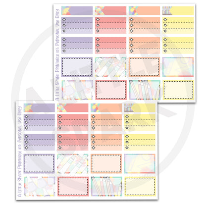 Vertical PRINTABLE Kit: Study