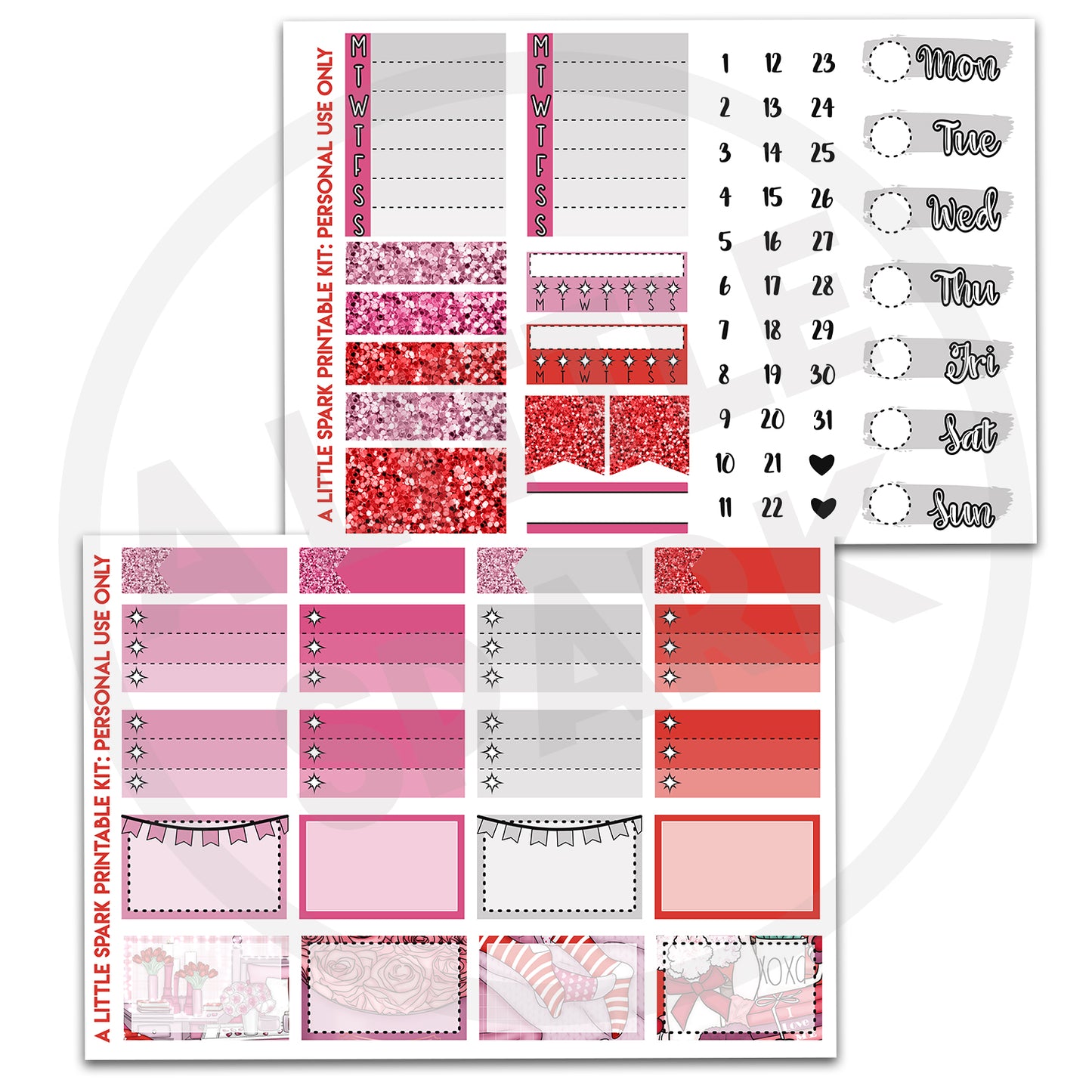 Vertical PRINTABLE Kit: Yours