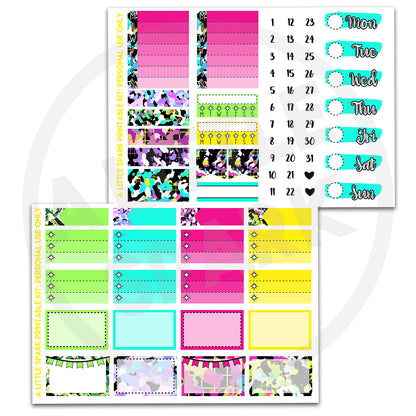 Vertical PRINTABLE Kit: Good Times