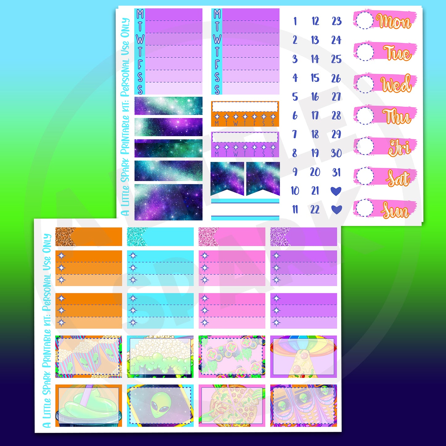Vertical PRINTABLE Kit: Tripperoni