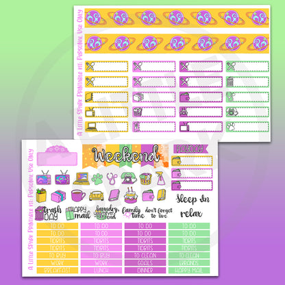 Vertical PRINTABLE Kit: Stellar