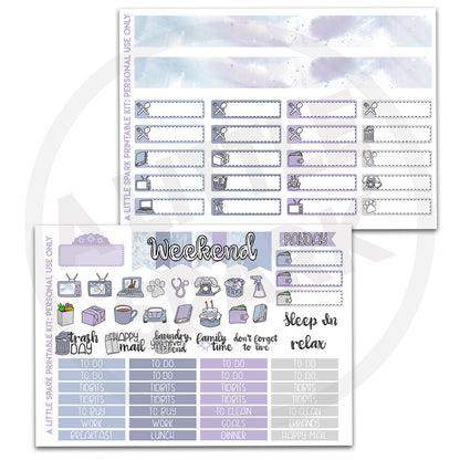 Vertical PRINTABLE Kit: Blast Off