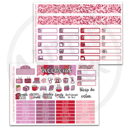 Vertical PRINTABLE Kit: Love Yourself