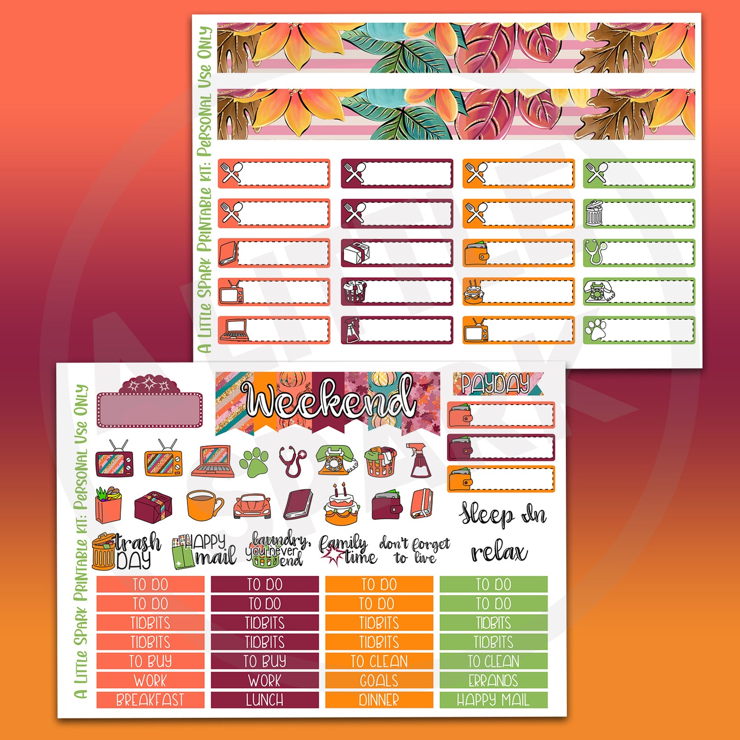 Vertical PRINTABLE Kit Breezy