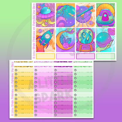 Vertical PRINTABLE Kit: Stellar