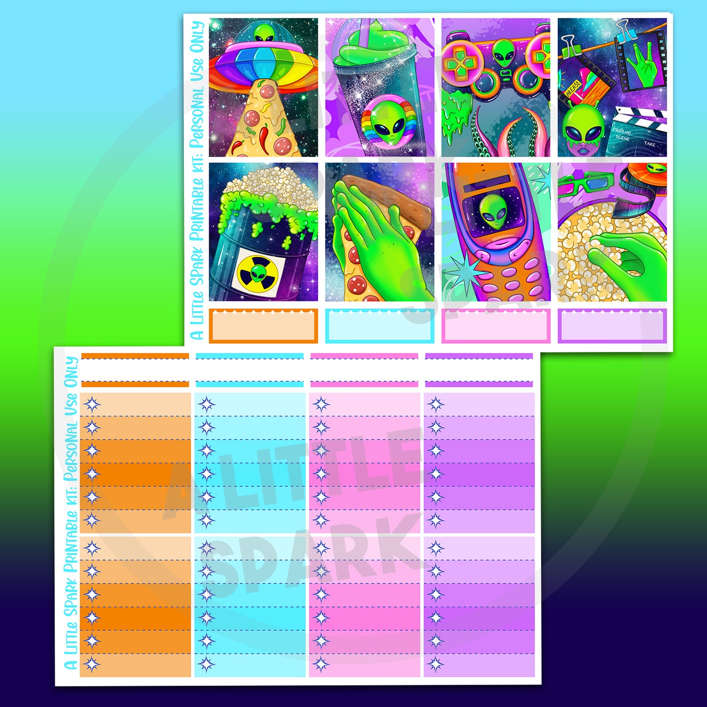 Vertical PRINTABLE Kit: Tripperoni