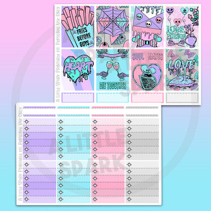 Vertical PRINTABLE Kit Bad Romance