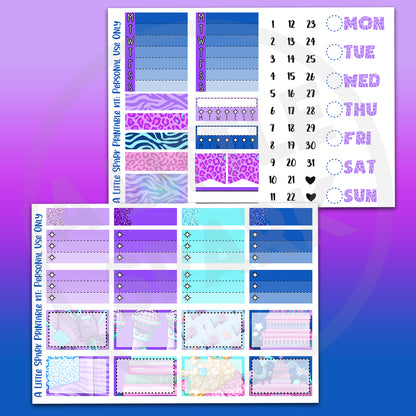 Vertical PRINTABLE Kit: Wild Stars