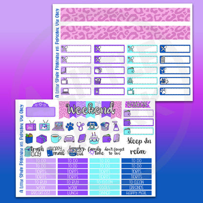 Vertical PRINTABLE Kit: Wild Stars