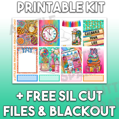 Keshia's Birthday Printable Pack