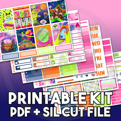 Vertical PRINTABLE Kit: Love Blast