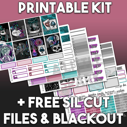 Vertical PRINTABLE Kit Tempted