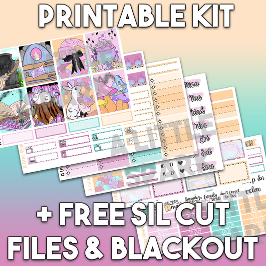 Vertical PRINTABLE Kit Careful