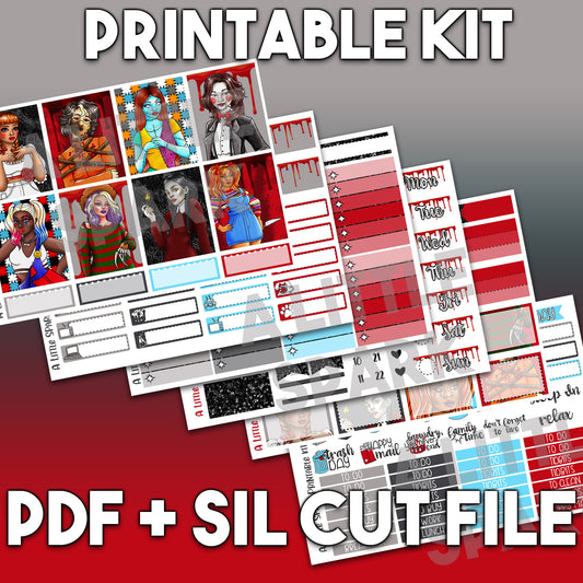 Vertical PRINTABLE Kit: Clever